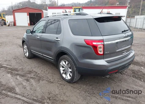 2013 Ford Explorer Xlt из США, поврежденный, VIN 1FM5K8D82DGA82837